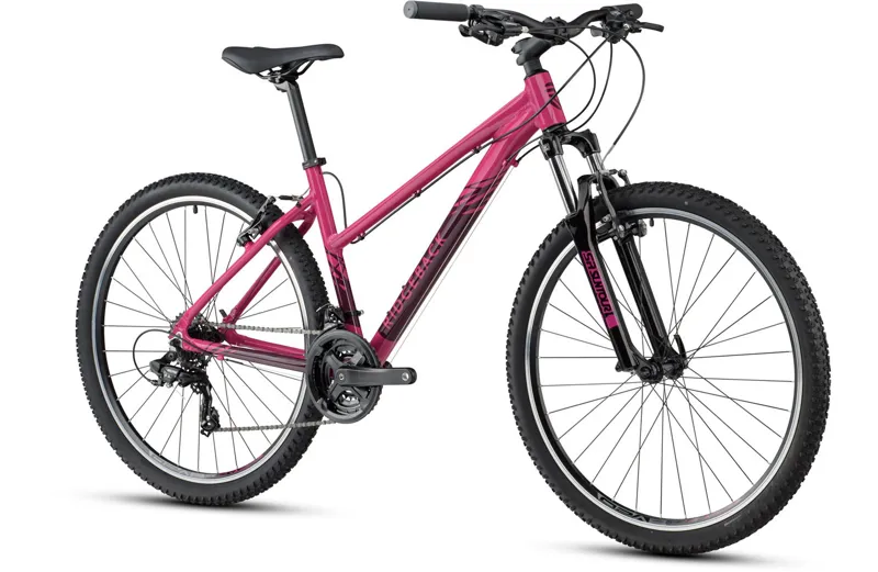Ridgeback Terrain 2 Open Frame Mountain Bike in Pink-1